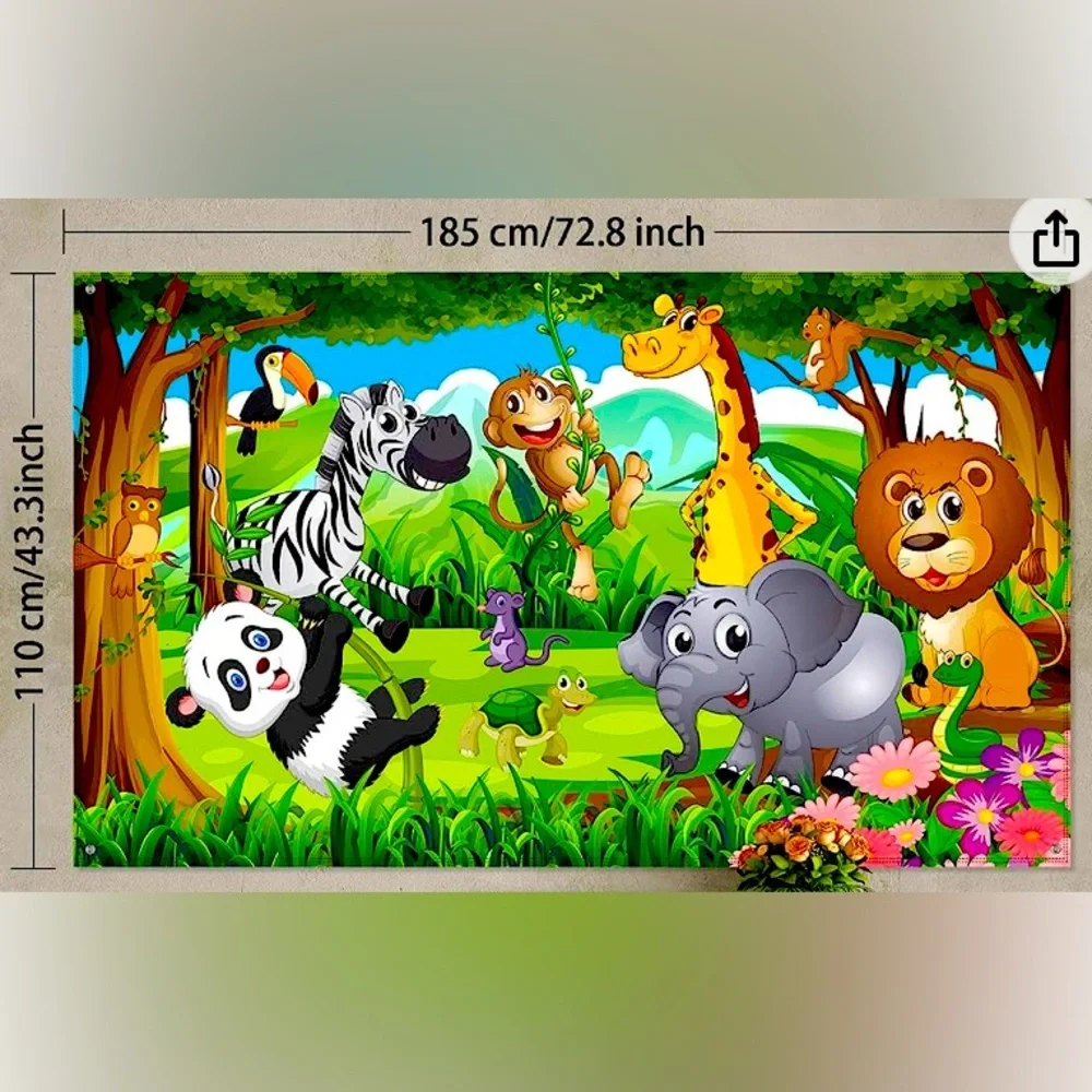 BOGO!  Jungle backdrop